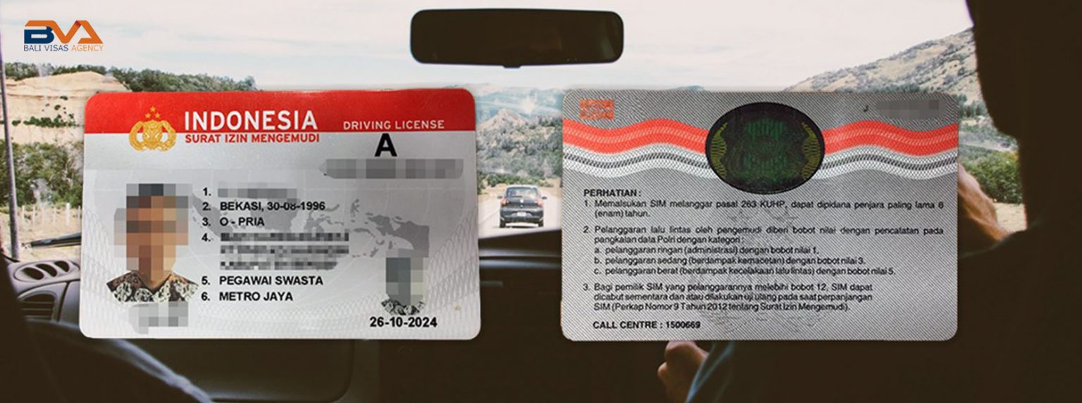 tourist driving license bali